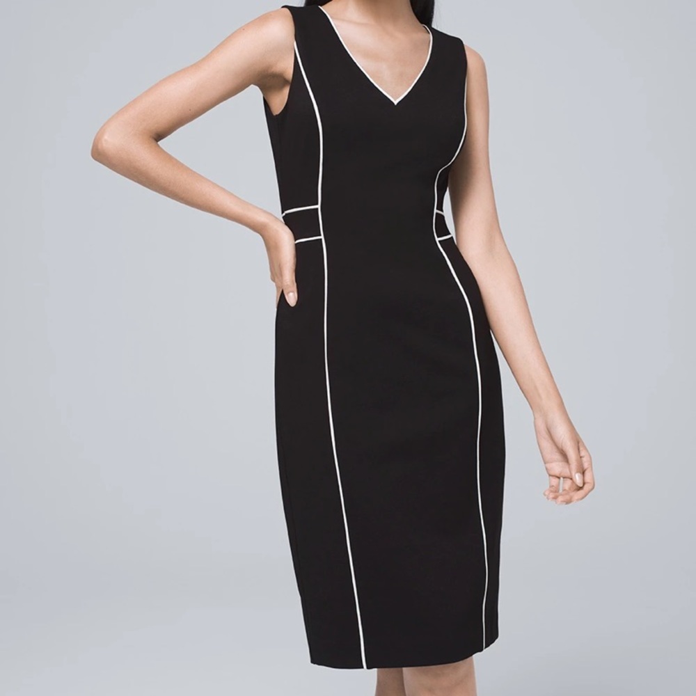 White House Black Market - Piped Sheath Dress